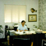 El Dorado Insurance Agency in the beginning - Bob Ring in the office